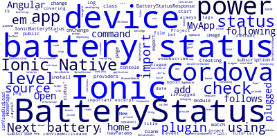 Ionic 5/Angular - Check Device Battery Status with Cordova and Ionic Native 5