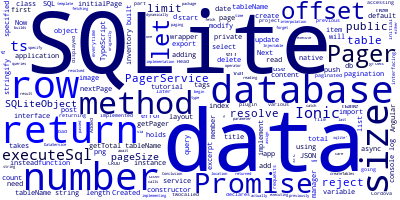 Ionic 5 SQLite Data Pagination