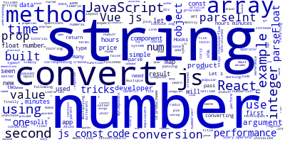 js number array to string