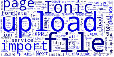 Multiple Image Upload with Ionic 6 and FormData